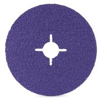 110445 RoxelPro Фибровый шлифовальный круг ROXPROHARD CUT 125 х 22мм, керамика, Р60														